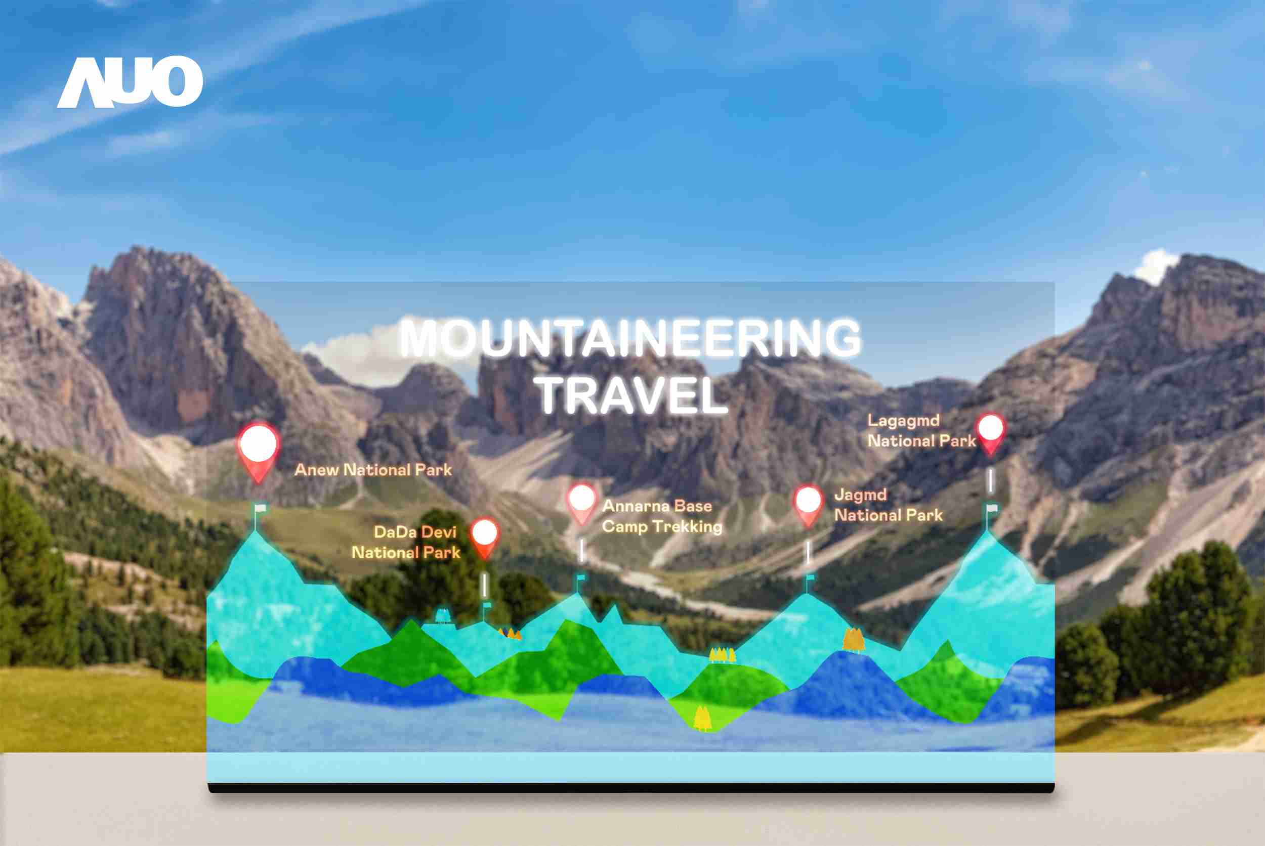 龙门国际展示全球单片尺寸最大(*)42吋透明Micro LED显示器拼接而成的〝64吋透明Micro LED显示器〞，，，具备高透明度、、1,000 nits高亮度、、、广色域、、、、采用三边无边框的无缝拼接等多重特色，，呈现超高清、、细腻画质而不遮挡后方视觉，，，，满足层峰需求，，，，可广泛运用于零售、、艺术展览或商业空间等场域